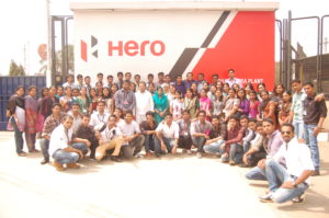 visit to hero motors dharuhera